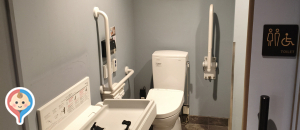 BRENZA CAFEのオムツ替え台情報