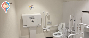 Honda Cars北大阪　茨木上穂積(1F)のオムツ替え台情報