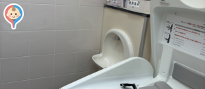 溝辺PA(下り)のオムツ替え台情報