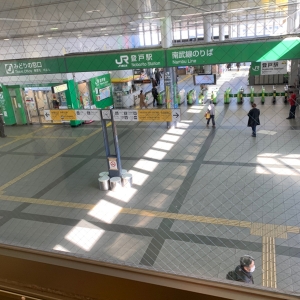 エレベーター横からの眺め