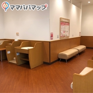 パパが待つスペースも広々