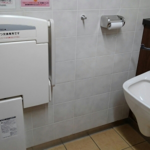 宮原駅(2F 構内多目的トイレ)のオムツ替え台情報 画像2