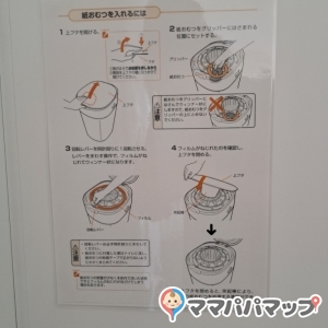 草加市役所　3階(3F)の授乳室・オムツ替え台情報 画像4