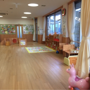 0歳-3歳向けの施設で大きい子がいないから安心！