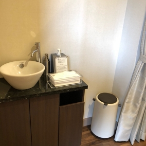 洗面とオムツ用ゴミ箱