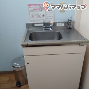 調乳専用のシンクがありました。