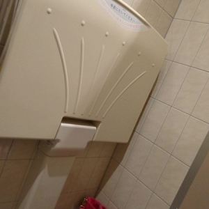 3階駐車場トイレ おむつ台