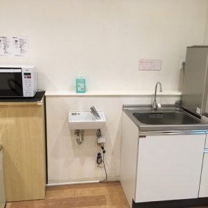 お湯、電子レンジあります！