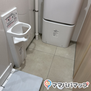 万博記念公園 外トイレの授乳室・おむつ替え台の写真(4枚目)