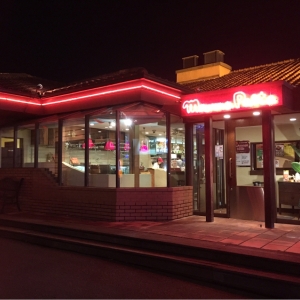 マンマパスタ六会店(女子トイレ内)のオムツ替え台情報 画像1