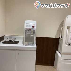調乳スペースと多目的シート