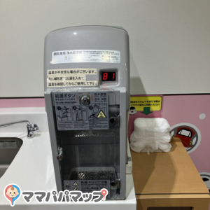 東京駅新幹線改札内ベビールーム(1F)の授乳室・おむつ替え台の写真(7枚目)
