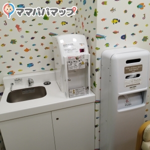 おやまゆうえんハーヴェストウォーク(1F フードコート隣)の授乳室・オムツ替え台情報 画像6
