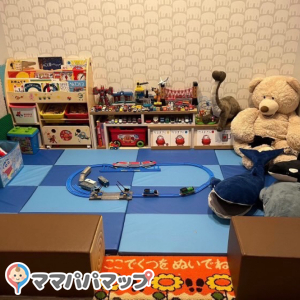 Happily cafe(1F)のオムツ替え台情報 画像4