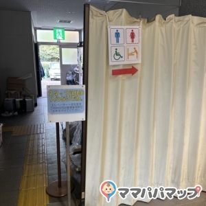 この衝立の奥に授乳室がありました
