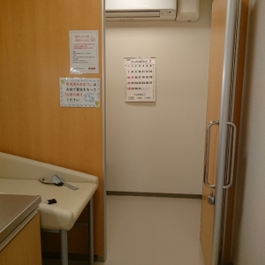 筑紫野市役所　二日市東コミュニティセンター(1F)の授乳室・おむつ替え台の写真(2枚目)