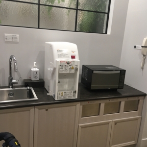 給湯器、レンジ、シンク