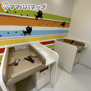 ららぽーと堺(2F メイン立体駐車場連絡口横)の授乳室・おむつ替え台の写真(8枚目)