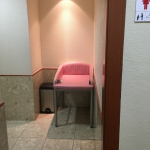 銀座コア(5F 女性用トイレ内)の授乳室・オムツ替え台情報 画像8