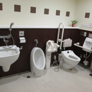 サンシャインシティ B1 女子トイレ(1F)のオムツ替え台情報 画像2