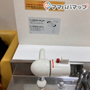 調乳用熱湯(70℃)蛇口