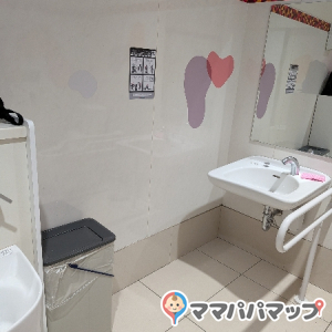 手洗いとゴミ箱