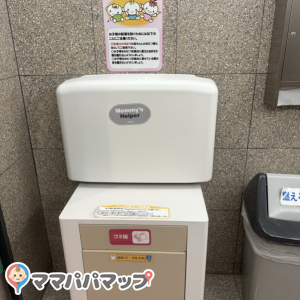 サラダボウル(女子トイレ内)のオムツ替え台情報 画像1