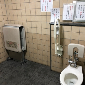 ベビーカーが入る十分な広さ