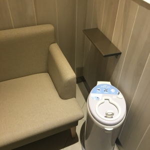 ゴミ箱もあり臭いもなし