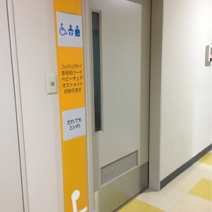 板橋健康福祉センター(1F多機能トイレ)のオムツ替え台情報 画像1