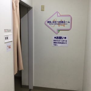 使用中、空室の札があります。