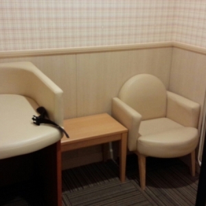 授乳室は施錠可能