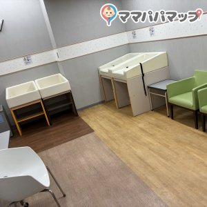 イオン明石3番街(3F赤ちゃん休憩室)の授乳室・オムツ替え台情報 画像8