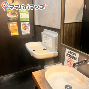 新鳥栖 道の市場のオムツ替え台情報 画像1