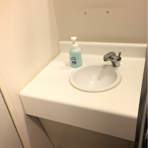 手洗い場もあります