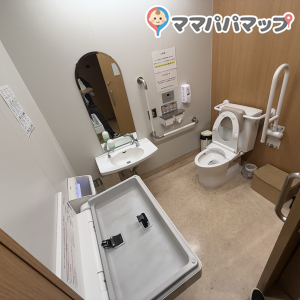 ベビーカーのまま入れます。