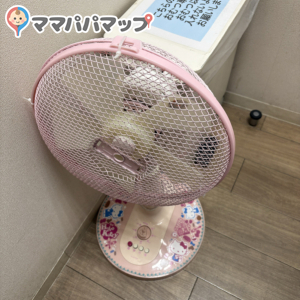 扇風機がキティちゃんになってました