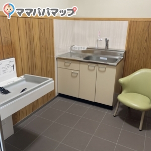 かんまちあの授乳室・おむつ替え台の写真(4枚目)