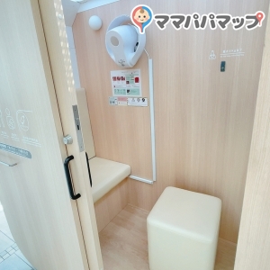 代々木八幡駅(上りホーム　多機能トイレ)の授乳室情報 画像3