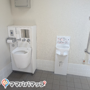 みやど公園(1F)の授乳室・おむつ替え台の写真(3枚目)