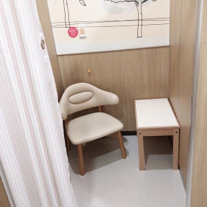 2つのうちの手前の授乳室