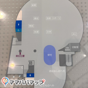 静岡市立清水中央図書館の授乳室・オムツ替え台情報 画像2