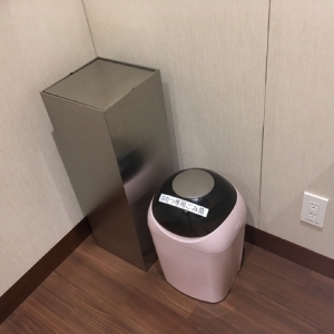 おむつ用ゴミ箱もあります