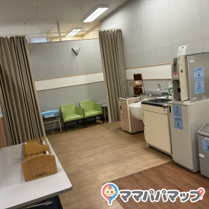 イオン明石3番街(3F赤ちゃん休憩室)の授乳室・オムツ替え台情報 画像9