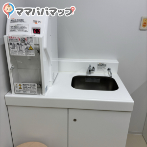 中央区役所　晴海特別出張所(1F)の授乳室・おむつ替え台の写真(4枚目)