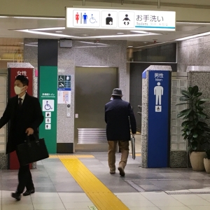 溜池山王駅(B1 銀座線改札内 ホーム地下)のオムツ替え台情報 画像2