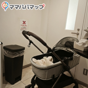 enough space for a stroller