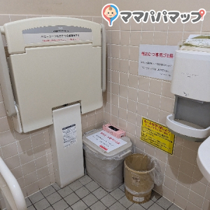 えこりん村ウェルカムセンターの授乳室・おむつ替え台の写真(1枚目)