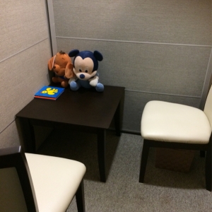 授乳室  ＊ベビーカーも入れるぐらいの広さがあります。