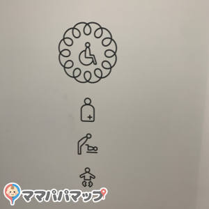 かもめテラス 三陸菓匠さいとう 総本店のオムツ替え台情報 画像3